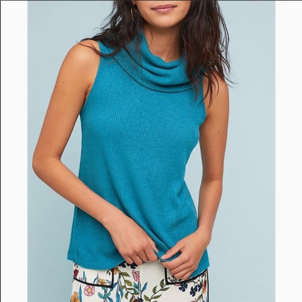 Vanessa Virginia Anthropologie Merian Cowl Sweater